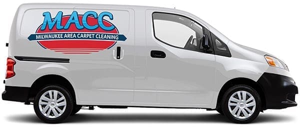 Milwaukee Area Carpet Cleaning Service Van